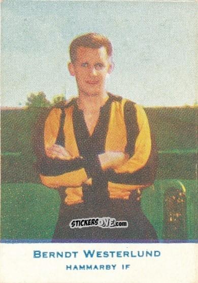 Figurina Berndt Westerlund - Allsvenskan 1953-1956 n. 469 - Alifabolaget
