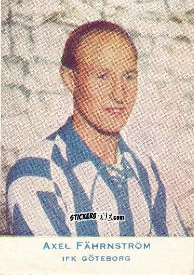 Cromo Axel Fährnström - Allsvenskan 1953-1956 n. 475 - Alifabolaget
