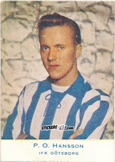 Cromo Per Olof Hansson - Allsvenskan 1953-1956 n. 478 - Alifabolaget
