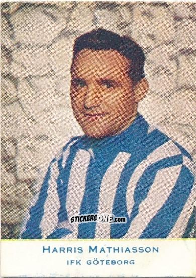 Cromo Harris Mathiasson - Allsvenskan 1953-1956 n. 479 - Alifabolaget
