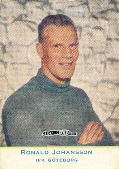 Cromo Ronald Johansson - Allsvenskan 1953-1956 n. 480 - Alifabolaget
