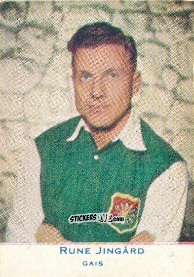 Cromo Rune Jingård - Allsvenskan 1953-1956 n. 488 - Alifabolaget
