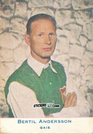 Cromo Bertil Andersson - Allsvenskan 1953-1956 n. 489 - Alifabolaget
