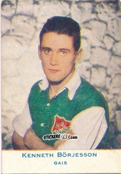 Cromo Kenneth Börjesson - Allsvenskan 1953-1956 n. 491 - Alifabolaget
