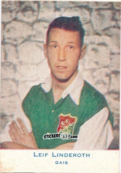 Cromo Leif Linderoth - Allsvenskan 1953-1956 n. 492 - Alifabolaget
