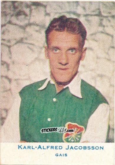 Cromo Karl-Alfred Jacobsson - Allsvenskan 1953-1956 n. 493 - Alifabolaget
