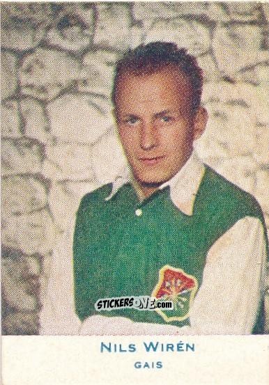 Cromo Nils Wirén - Allsvenskan 1953-1956 n. 494 - Alifabolaget
