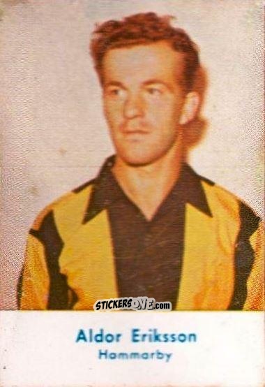 Figurina Aldor Eriksson - Allsvenskan 1959-1960 n. 617 - Alifabolaget
