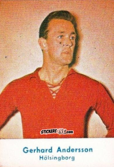 Cromo Gerhard Andersson - Allsvenskan 1959-1960 n. 620 - Alifabolaget
