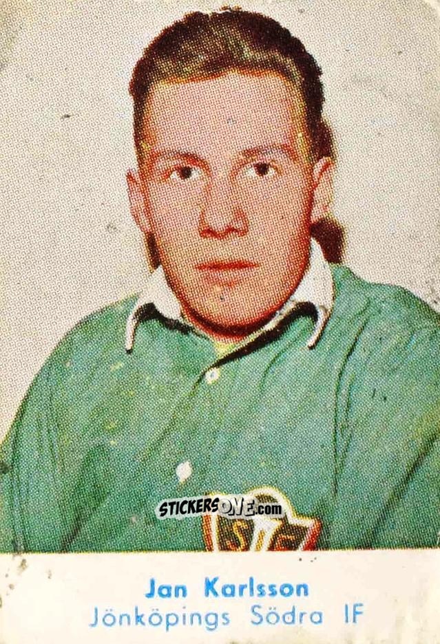Sticker Jan Karlsson - Allsvenskan 1959-1960 n. 642 - Alifabolaget
