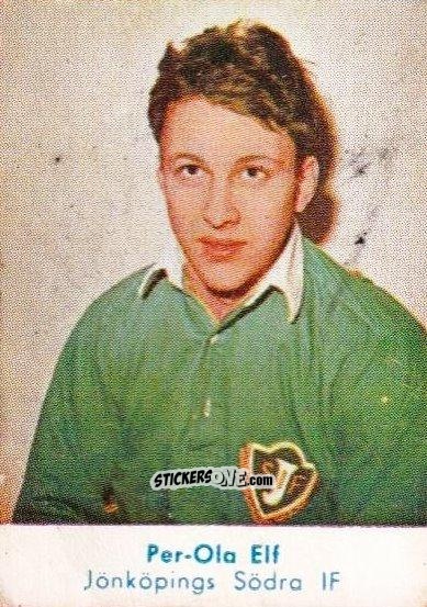 Sticker Per-Ola Elf - Allsvenskan 1959-1960 n. 645 - Alifabolaget
