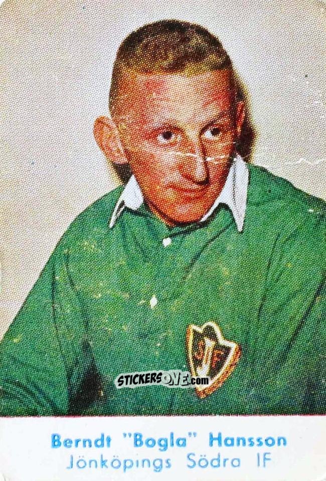 Sticker Berndt Hansson - Allsvenskan 1959-1960 n. 646 - Alifabolaget
