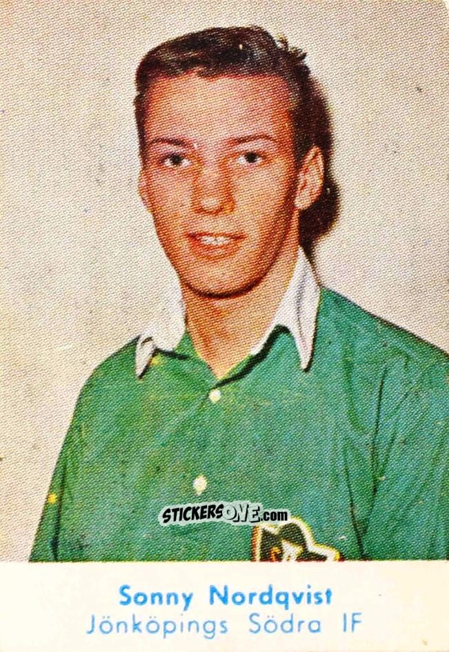 Sticker Sonny Nordqvist - Allsvenskan 1959-1960 n. 647 - Alifabolaget
