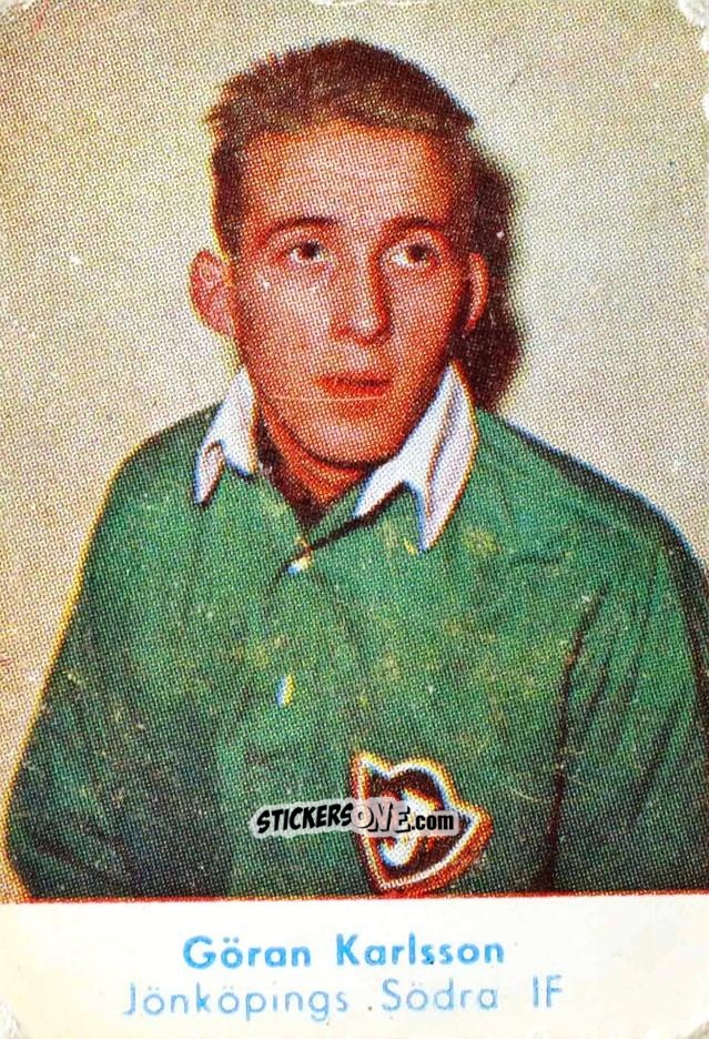 Sticker Göran Karlsson - Allsvenskan 1959-1960 n. 649 - Alifabolaget
