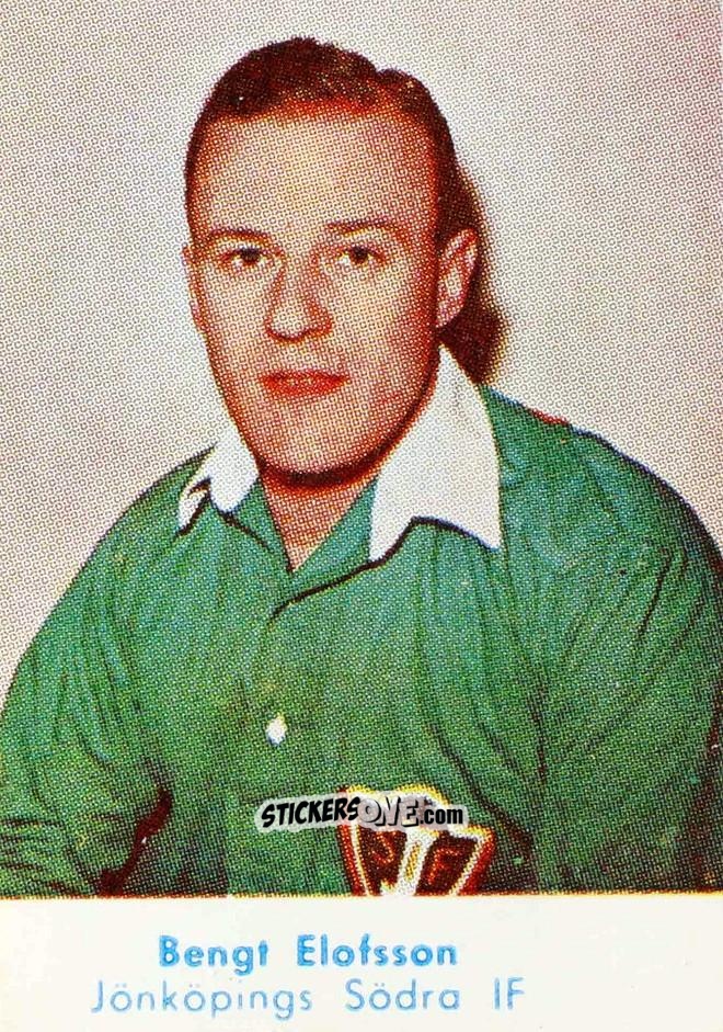 Sticker Bengt Elofsson - Allsvenskan 1959-1960 n. 650 - Alifabolaget
