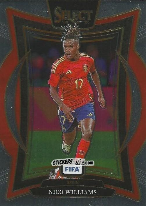 Figurina Nico Williams - Select FIFA Soccer 2024-2025
 n. 90 - Panini