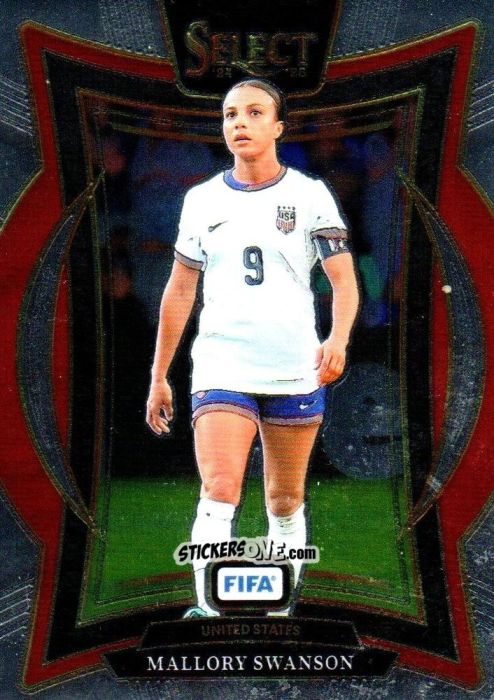 Sticker Mallory Swanson - Select FIFA Soccer 2024-2025
 n. 95 - Panini