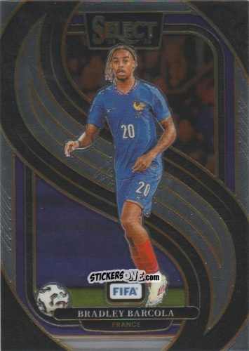 Figurina Bradley Barcola - Select FIFA Soccer 2024-2025
 n. 172 - Panini