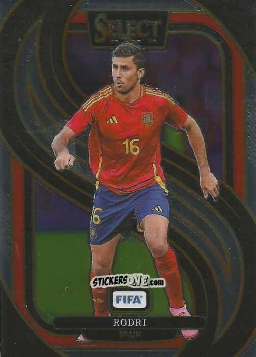 Figurina Rodri - Select FIFA Soccer 2024-2025
 n. 189 - Panini