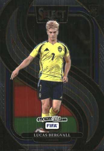Figurina Lucas Bergvall - Select FIFA Soccer 2024-2025
 n. 192 - Panini