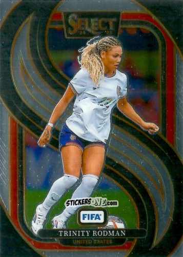 Cromo Trinity Rodman - Select FIFA Soccer 2024-2025
 n. 195 - Panini