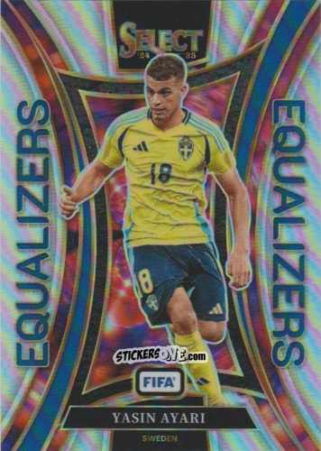Sticker Yasin Ayari - Select FIFA Soccer 2024-2025
 n. E10 - Panini