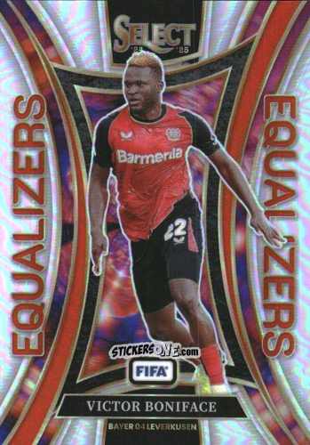 Cromo Victor Boniface - Select FIFA Soccer 2024-2025
 n. E15 - Panini