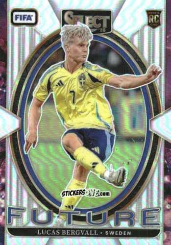 Figurina Lucas Bergvall - Select FIFA Soccer 2024-2025
 n. SF11 - Panini