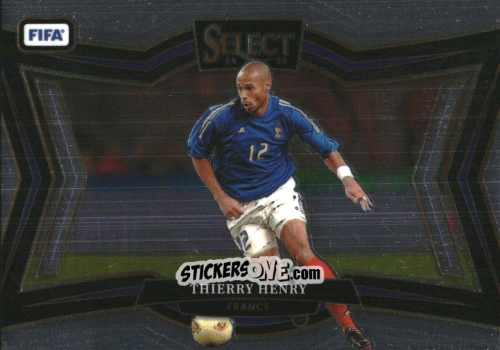 Figurina Thierry Henry - Select FIFA Soccer 2024-2025
 n. 247 - Panini