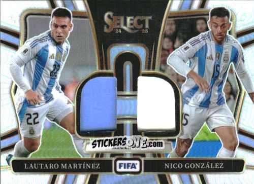 Cromo Lautaro Martinez / Nico Gonzalez - Select FIFA Soccer 2024-2025
 n. DS1 - Panini