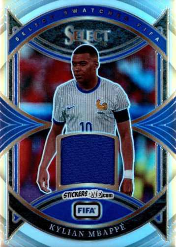 Figurina Kylian Mbappe - Select FIFA Soccer 2024-2025
 n. SSW13 - Panini