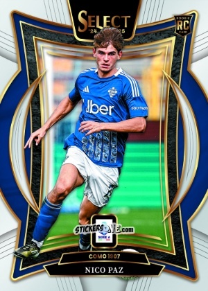 Figurina Nico Paz - Select Serie A 2024-2025
 n. 39 - Panini