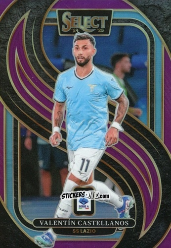 Cromo Valentin Castellanos - Select Serie A 2024-2025
 n. 125 - Panini