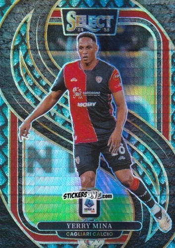 Cromo Yerry Mina - Select Serie A 2024-2025
 n. 143 - Panini