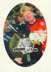 Sticker Oliver Kahn  (Ausstanzbild) - Bayern München 2000-2001 - Panini