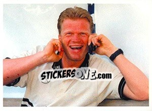 Sticker Oliver Kahn  (Privat) - Bayern München 2000-2001 - Panini