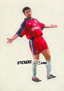 Sticker Ciriaco Sforza  (Ausstanzbild) - Bayern München 2000-2001 n. 14 - Panini