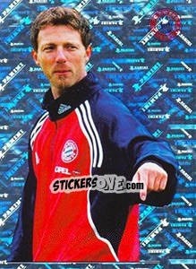 Sticker Thomas Linke  (Glitzerbild) - Bayern München 2000-2001 - Panini