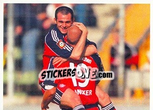 Cromo Willy Sagnol - Bayern München 2000-2001 - Panini