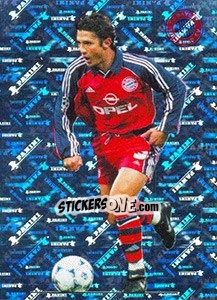 Sticker Bixente Lizarazu  (Glitzerbild) - Bayern München 2000-2001 n. 32 - Panini