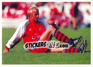 Sticker Thorsten Fink  (Actionbild) - Bayern München 2000-2001 - Panini