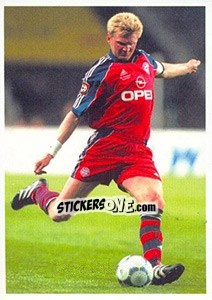 Sticker Stefan Effenberg  (Actionbild) - Bayern München 2000-2001 - Panini