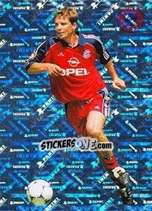 Cromo Michael Tarnat  (Glitzerbild) - Bayern München 2000-2001 - Panini