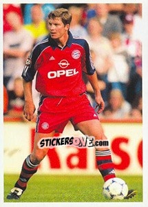 Cromo Michael Tarnat  (Actionbild) - Bayern München 2000-2001 - Panini