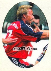 Sticker Ausstanzbild Thorsten Fink - Bayern München 2000-2001 - Panini