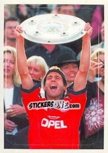 Sticker Mehmet Scholl  (Ausstanzbild) - Bayern München 2000-2001 - Panini