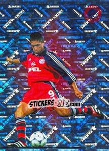 Sticker Giovane Elber  (Glitzerbild) - Bayern München 2000-2001 n. 75 - Panini