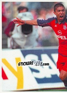 Sticker Giovane Elber - Bayern München 2000-2001 n. 77 - Panini