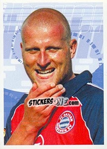 Sticker Carsten Jancker  (Portrait) - Bayern München 2000-2001 n. 86 - Panini