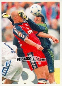 Sticker Carsten Jancker  (Actionbild) - Bayern München 2000-2001 - Panini